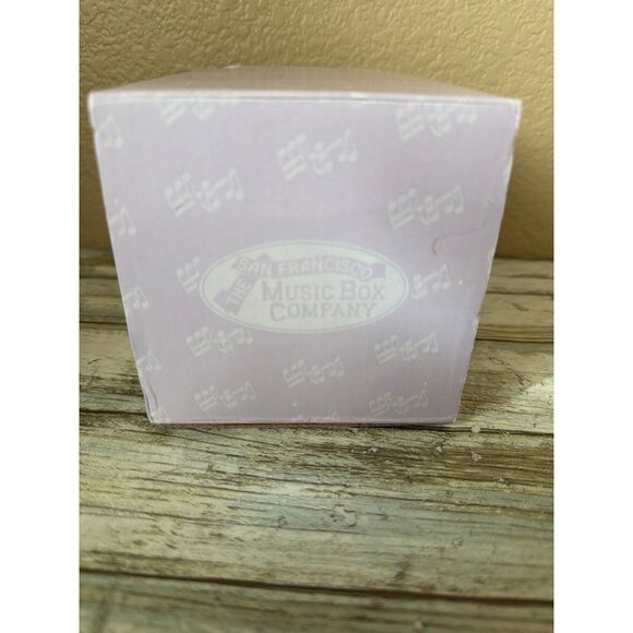 San Francisco Music Box Mini Carousel Snow Globe Sapphire Music of the Night - Picture 14 of 14